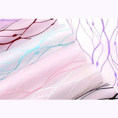 ANEKA - [ LEMBARAN ] Kertas Cellophane Buket Bunga [ Neuron ] Flower Wrapping Paper Celophane