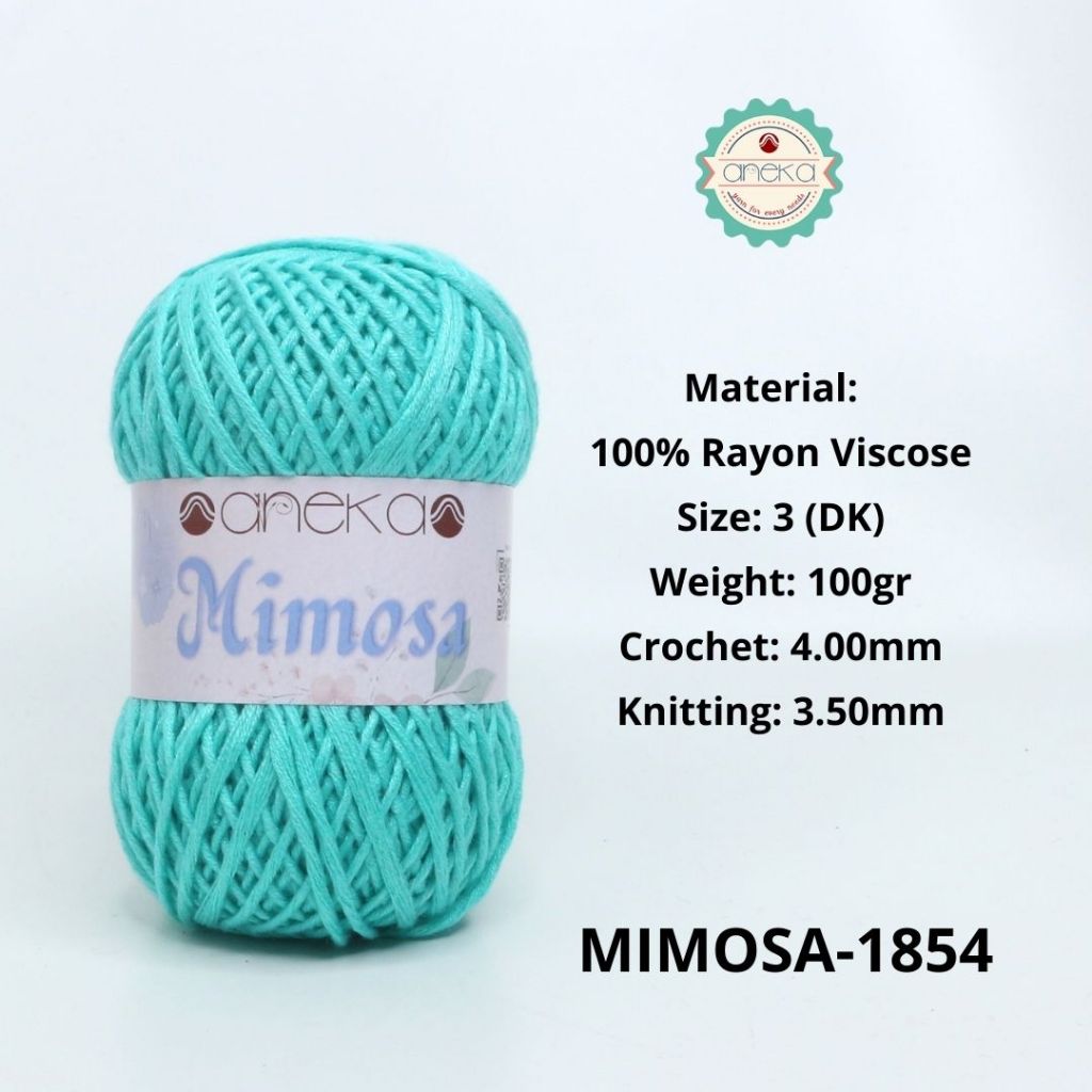 KATALOG - Benang Rajut Mimosa Rayon Viscose / Crochet Knitting Yarn