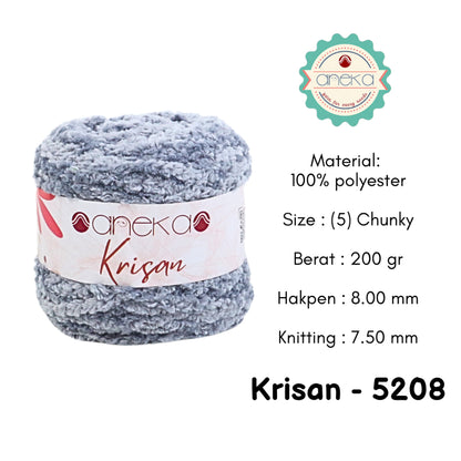 KATALOG - Benang Rajut Krisan / Soft Smooth Chenille Velvet Crochet Knitting Yarn