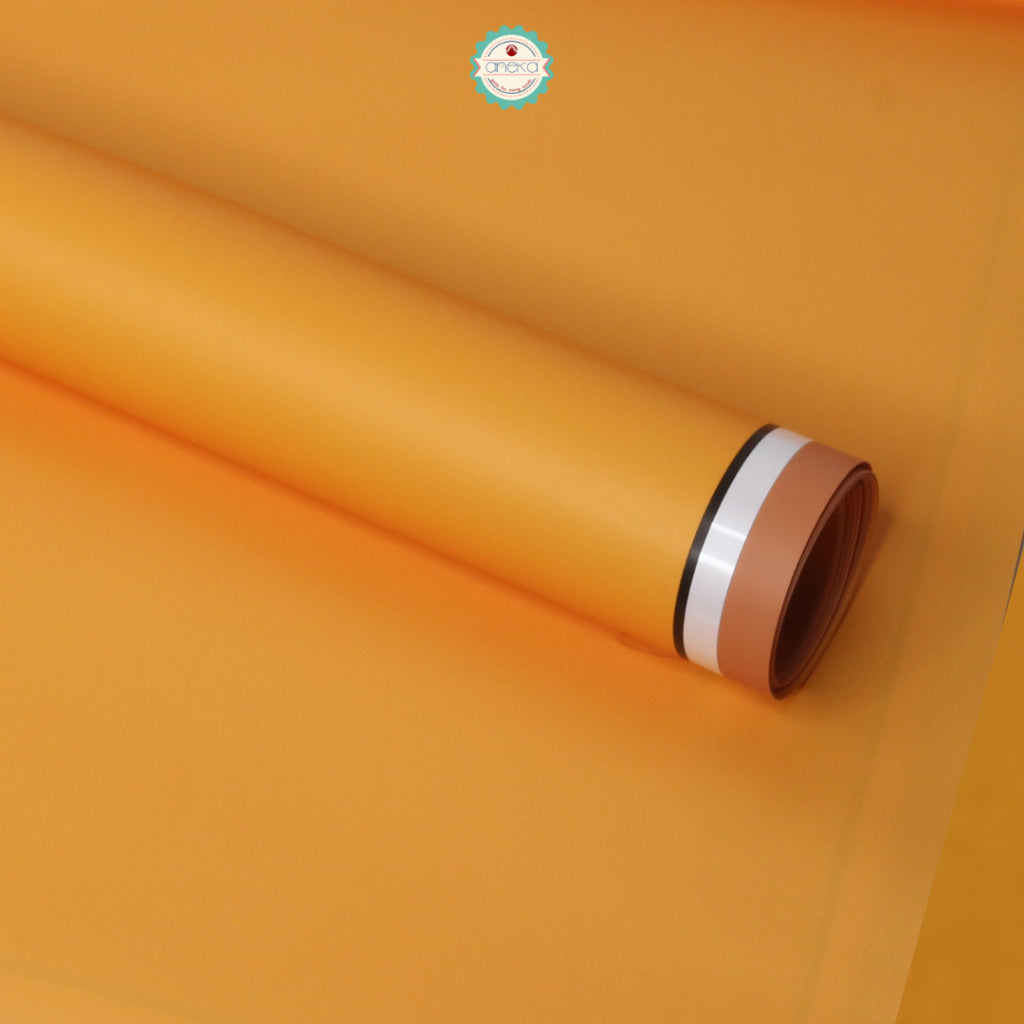 ANEKA - [ LEMBARAN ] Kertas Cellophane Buket Bunga [ Double Colors Frame ] Flower Wrapping Paper Celophane