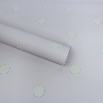 ANEKA - [ LEMBARAN ] Kertas Cellophane Buket Bunga [Polkadot] Flower Bouquet Wrapping Paper Celophane
