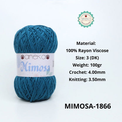 KATALOG - Benang Rajut Mimosa Rayon Viscose / Crochet Knitting Yarn