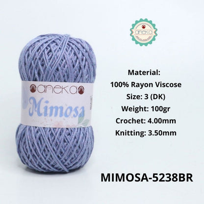 KATALOG - Benang Rajut Mimosa Rayon Viscose / Crochet Knitting Yarn