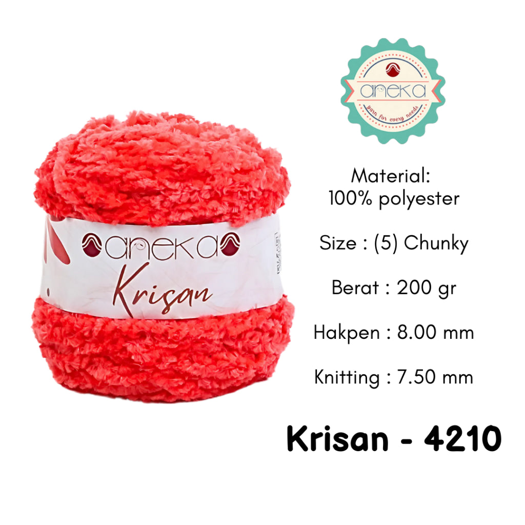 KATALOG - Benang Rajut Krisan / Soft Smooth Chenille Velvet Crochet Knitting Yarn