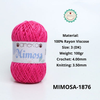 KATALOG - Benang Rajut Mimosa Rayon Viscose / Crochet Knitting Yarn