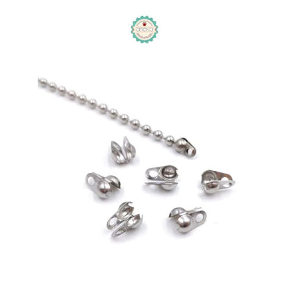 ANEKA - [12PCS] Konektor Clasp Kepala Ganda Handmade DIY