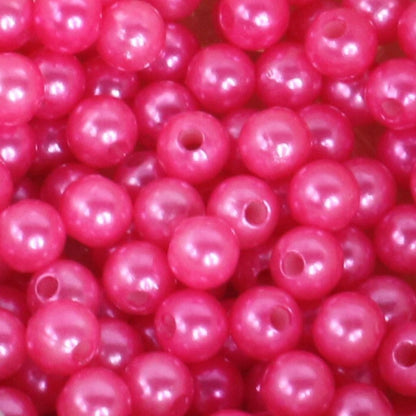 ANEKA - [450 Gram / 1 Pon - 4mm] Mote Ringan Resin / Mutsin / Mutiara Sintetis / Manik / Beads DIY