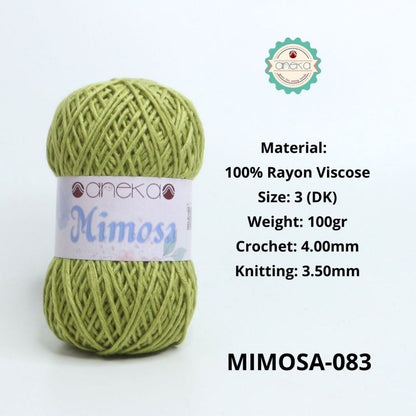 KATALOG - Benang Rajut Mimosa Rayon Viscose / Crochet Knitting Yarn