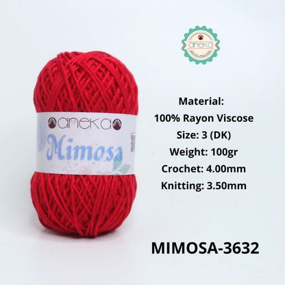 KATALOG - Benang Rajut Mimosa Rayon Viscose / Crochet Knitting Yarn