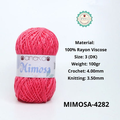 KATALOG - Benang Rajut Mimosa Rayon Viscose / Crochet Knitting Yarn