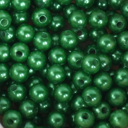 ANEKA - [450 Gram / 1 Pon - 6mm]  Mote Ringan Resin / Mutsin / Mutiara Sintetis / Manik / Beads DIY