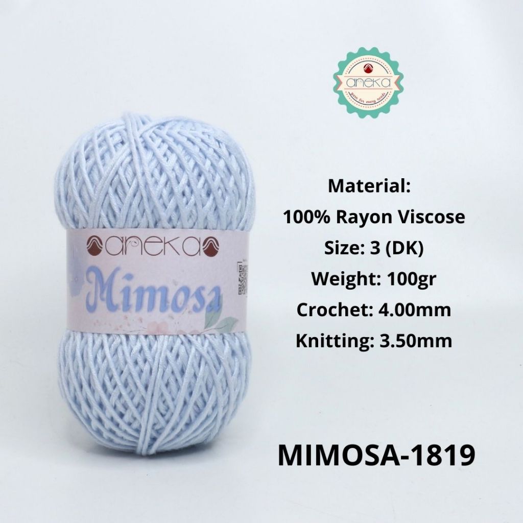 KATALOG - Benang Rajut Mimosa Rayon Viscose / Crochet Knitting Yarn