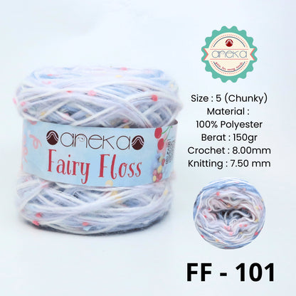 KATALOG - Benang Rajut Fairy Floss / Bintik Spotty Crochet Yarn