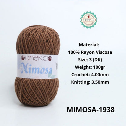 KATALOG - Benang Rajut Mimosa Rayon Viscose / Crochet Knitting Yarn