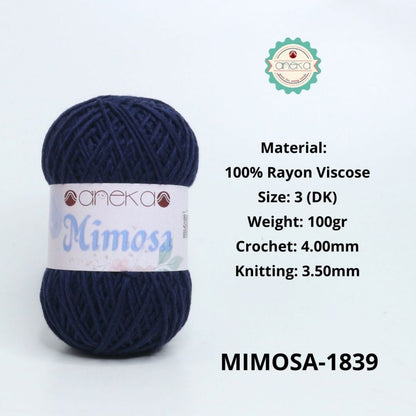 KATALOG - Benang Rajut Mimosa Rayon Viscose / Crochet Knitting Yarn