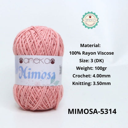 KATALOG - Benang Rajut Mimosa Rayon Viscose / Crochet Knitting Yarn