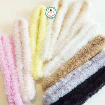 KATALOG - Kawat Bulu Daisy Tebal Premium / Boneka Kawat / Toys Wire Twisting / Pipe Cleaner Fuzzy Fur Chunky Fluffy Plush