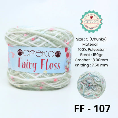 KATALOG - Benang Rajut Fairy Floss / Bintik Spotty Crochet Yarn