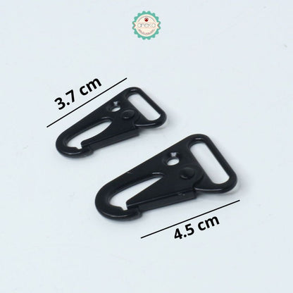 ANK - [2PCS] Pengait Kew-Kew Carabiner 20mm Matte Black