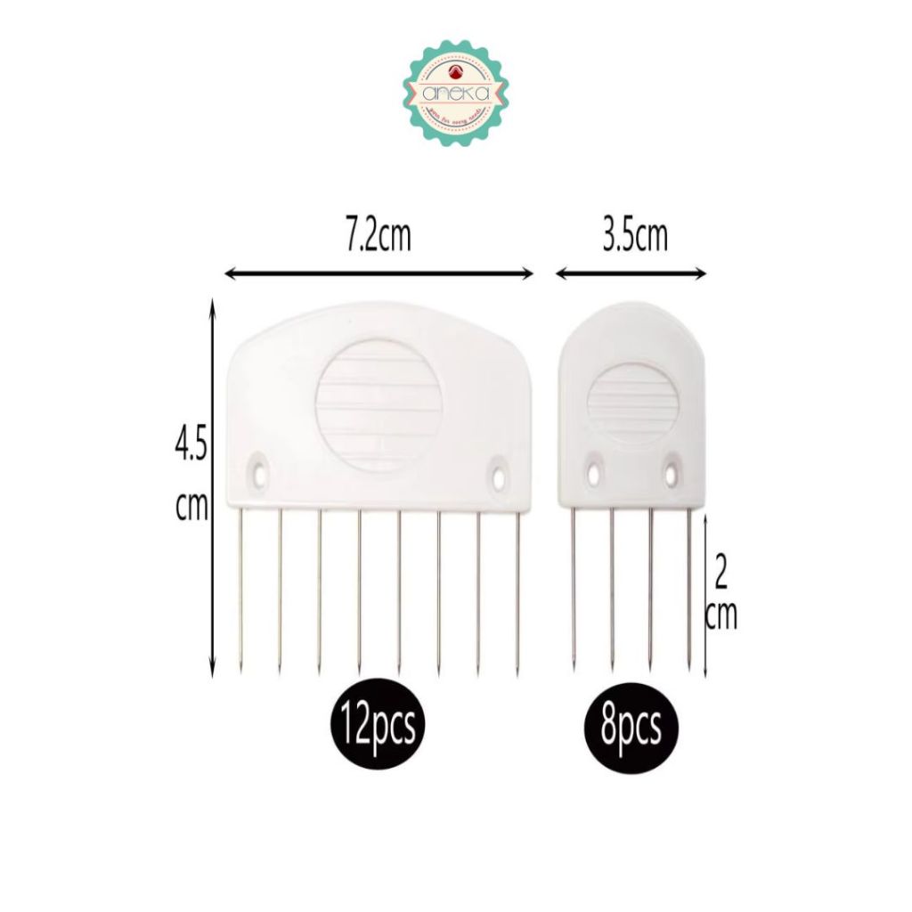 ANEKA - Knitting Pin Comb Tool / Knit Blocking / Blockers Set