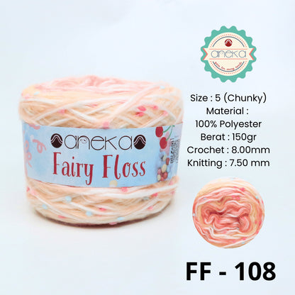 KATALOG - Benang Rajut Fairy Floss / Bintik Spotty Crochet Yarn