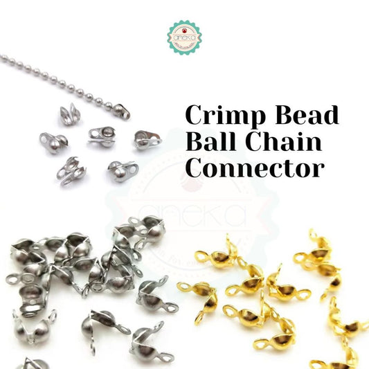 ANEKA - [12PCS] Konektor Clasp Kepala Ganda Handmade DIY