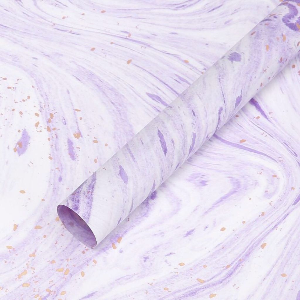ANEKA - [ LEMBARAN ] Kertas Cellophane Buket Bunga [ Aurora Abstract ] Flower Wrapping Paper Celophane