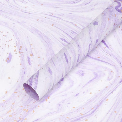 ANEKA - [ LEMBARAN ] Kertas Cellophane Buket Bunga [ Aurora Abstract ] Flower Wrapping Paper Celophane
