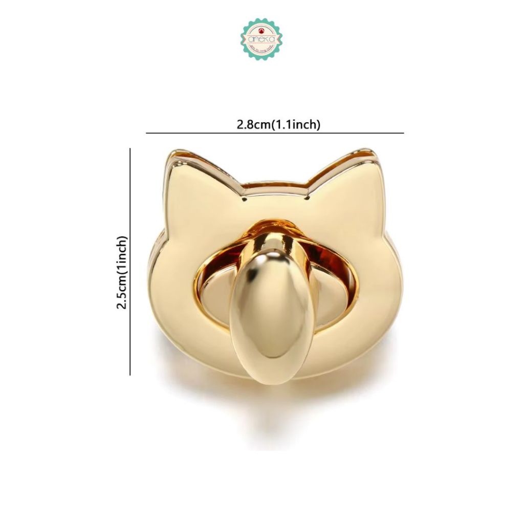 ANEKA - Kancing Putar Tas / Hiasan Tas / Kunci