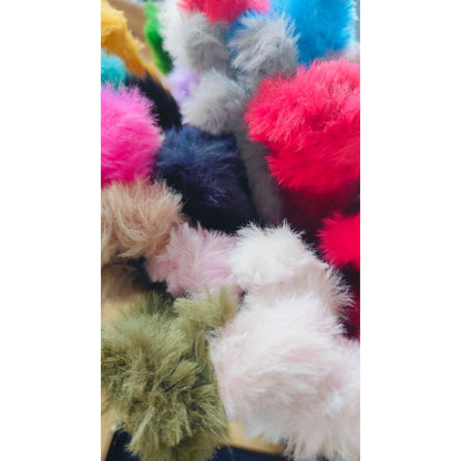 KATALOG - Kawat Bulu Daisy Tebal Premium / Boneka Kawat / Toys Wire Twisting / Pipe Cleaner Fuzzy Fur Chunky Fluffy Plush