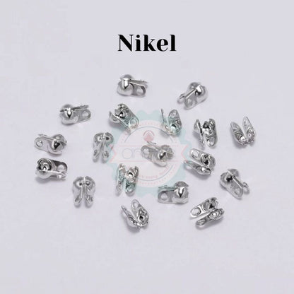 ANEKA - [12PCS] Konektor Clasp Kepala Ganda Handmade DIY