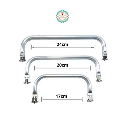 ANEKA - Frame Behel Tas Alumunium / Rectangle Bags Hardware Aluminum Purse Frame Lock For DIY