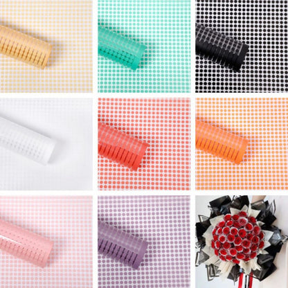 ANEKA - [ LEMBARAN ] Kertas Cellophane Buket Bunga [ Bintik ] Flower Wrapping Paper Celophane