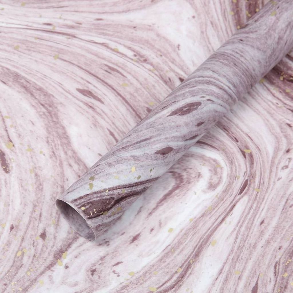 ANEKA - [ LEMBARAN ] Kertas Cellophane Buket Bunga [ Aurora Abstract ] Flower Wrapping Paper Celophane