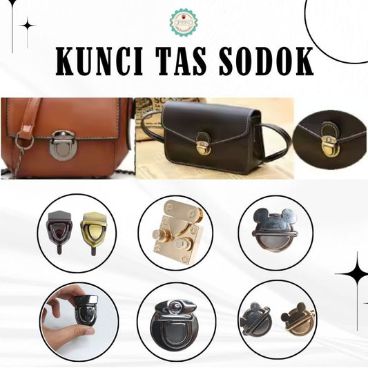 ANEKA - Kancing / Kunci Sodok Tas / Slot