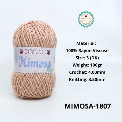 KATALOG - Benang Rajut Mimosa Rayon Viscose / Crochet Knitting Yarn