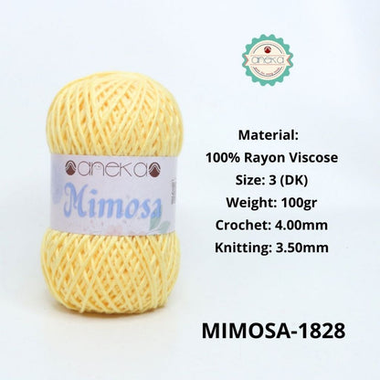 KATALOG - Benang Rajut Mimosa Rayon Viscose / Crochet Knitting Yarn