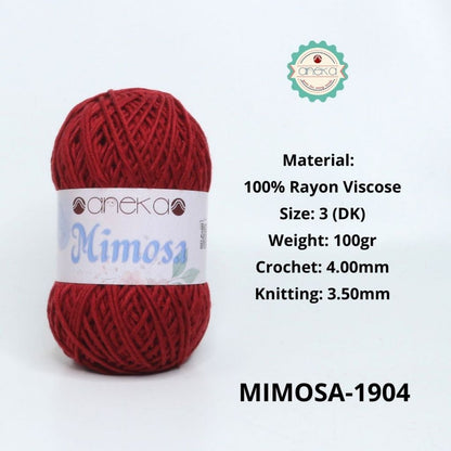 KATALOG - Benang Rajut Mimosa Rayon Viscose / Crochet Knitting Yarn