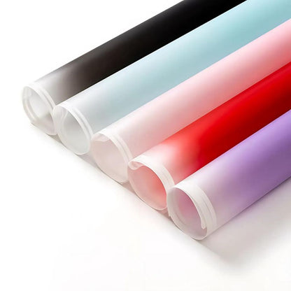 ANEKA - [ LEMBARAN ] Kertas Cellophane Buket Bunga [ Double Line ] Flower Wrapping Paper Celophane