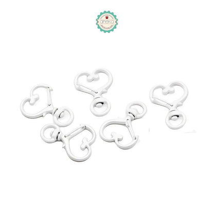 ANEKA - Kait Tas Bentuk Hati / Bintang / Hook Keychain Love Star Premium / Gantungan Kunci