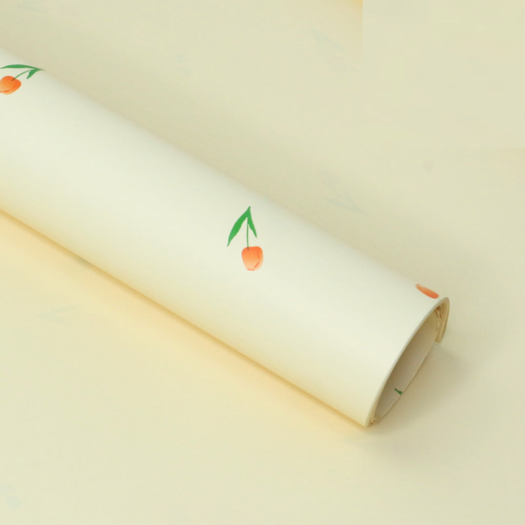 ANEKA - [ LEMBARAN ] Kertas Cellophane Buket Bunga [ Motif Tulip ] Flower Wrapping Paper Celophane