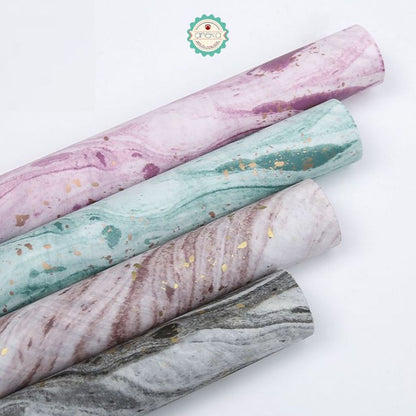 ANEKA - [ LEMBARAN ] Kertas Cellophane Buket Bunga [ Aurora Abstract ] Flower Wrapping Paper Celophane
