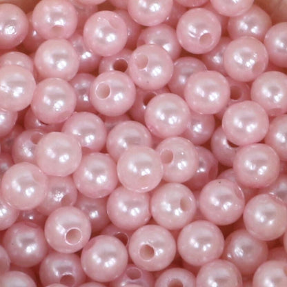 ANEKA - [15 Gram - 4mm] Mote Ringan Resin / Mutsin / Mutiara Sintetis / Manik / Beads DIY