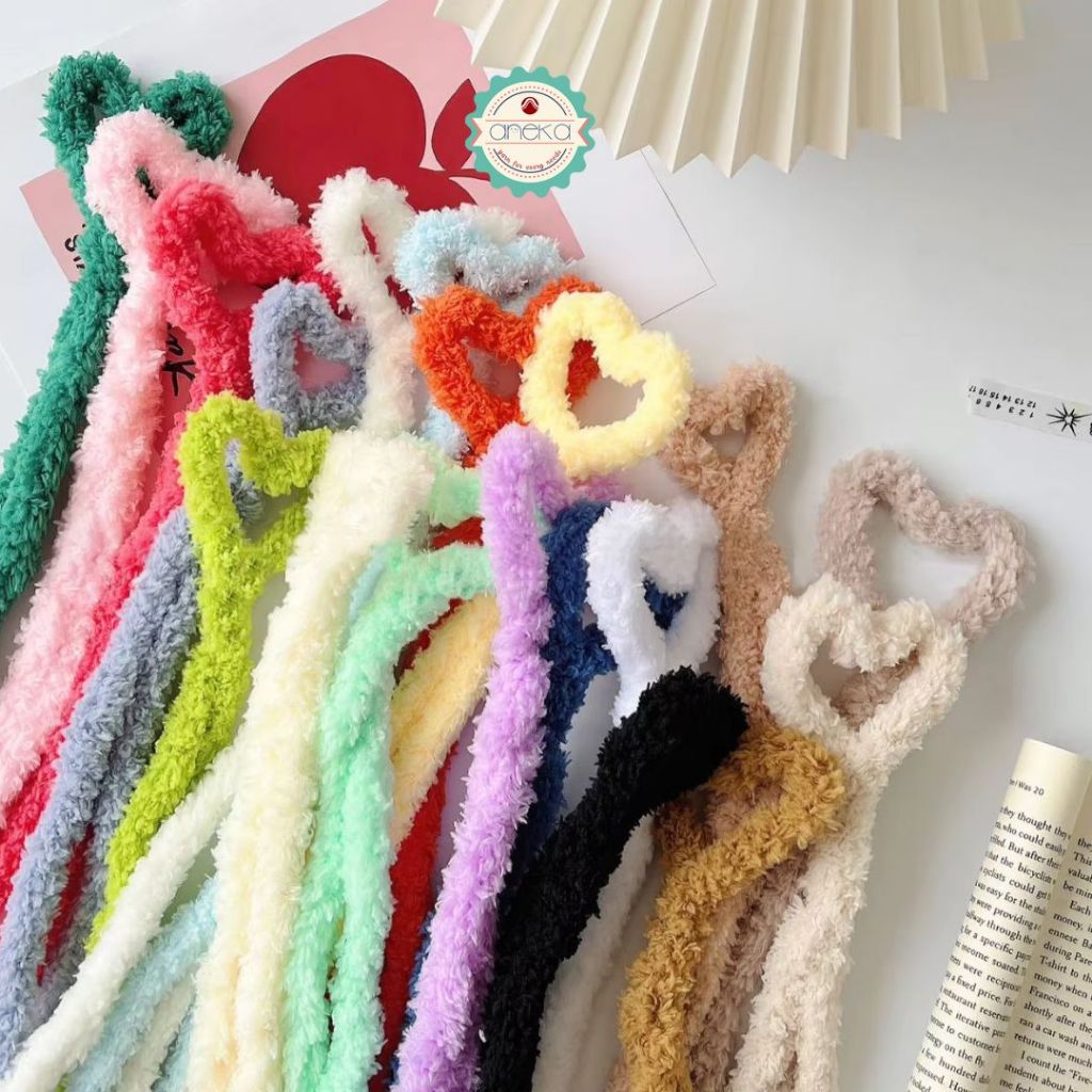 KATALOG - Kawat Bulu Poppy Tebal Premium / Boneka Kawat / Plush Twisting Rod Wool Thread Toys / Wire Twisting Sticks Strip DIY