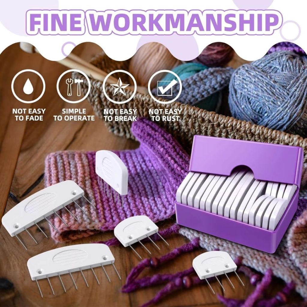 ANEKA - Knitting Pin Comb Tool / Knit Blocking / Blockers Set