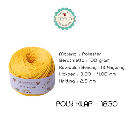 CATALOG - PREMIUM Polyester Knitting Yarn / Polyester / Poly Poly Luster Color PART 2