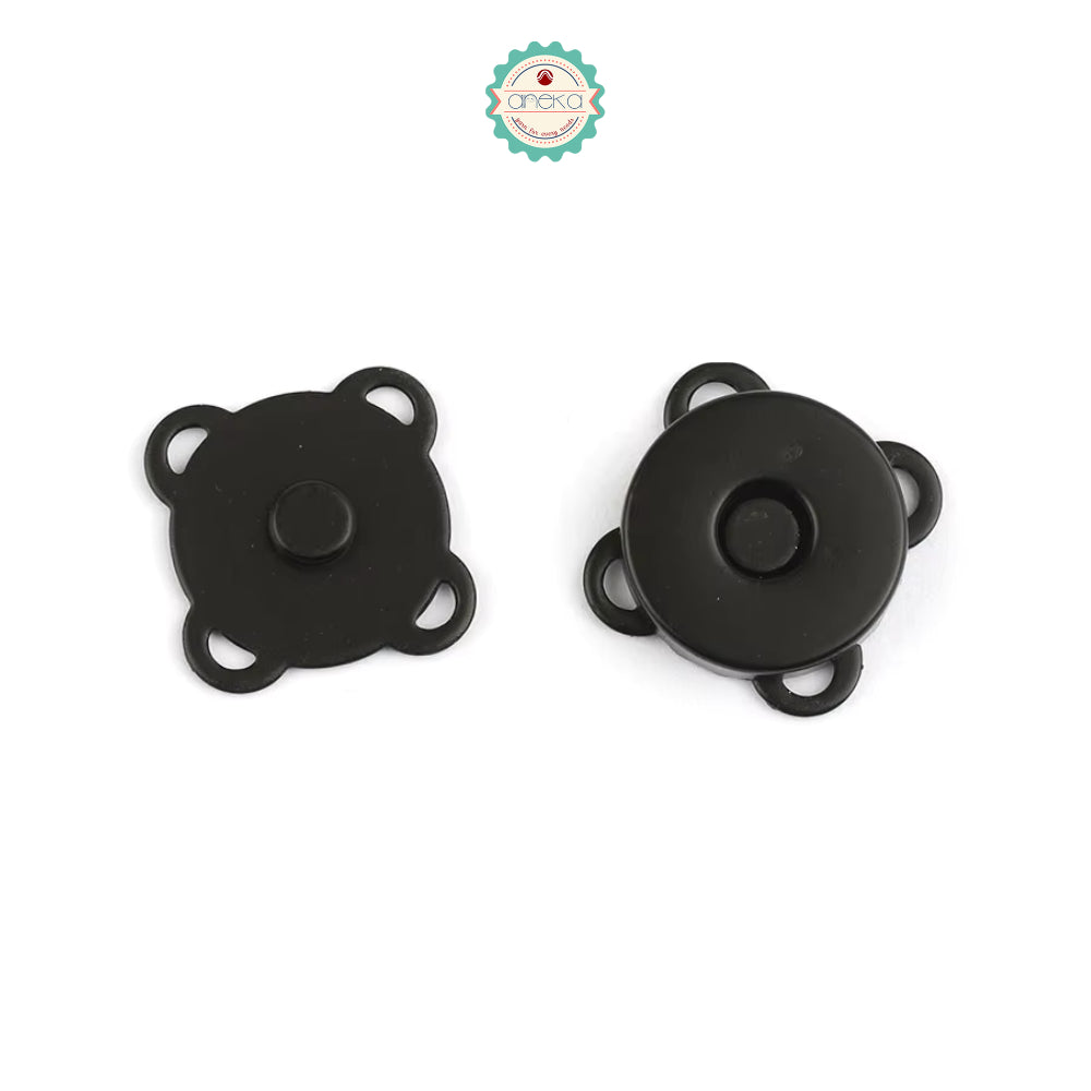 ANEKA - [2PCS] Kancing Magnet Tas Jahit Premium / Button Sew On Magnetic