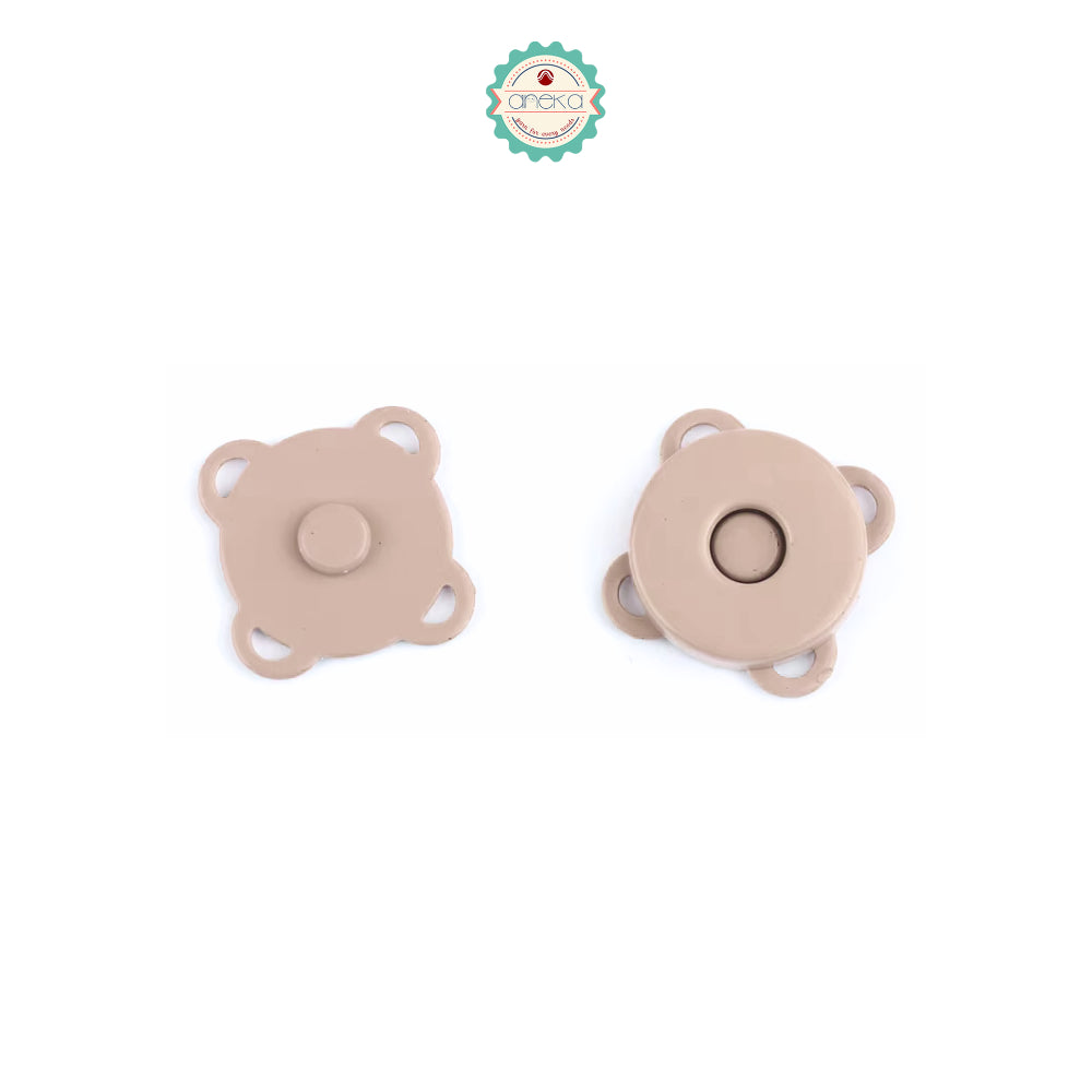 ANEKA - [2PCS] Kancing Magnet Tas Jahit Premium / Button Sew On Magnetic