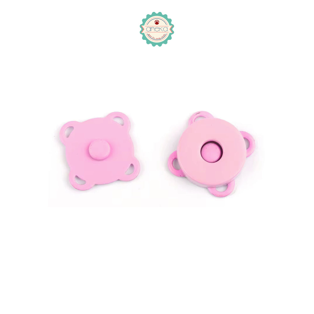 ANEKA - [2PCS] Kancing Magnet Tas Jahit Premium / Button Sew On Magnetic