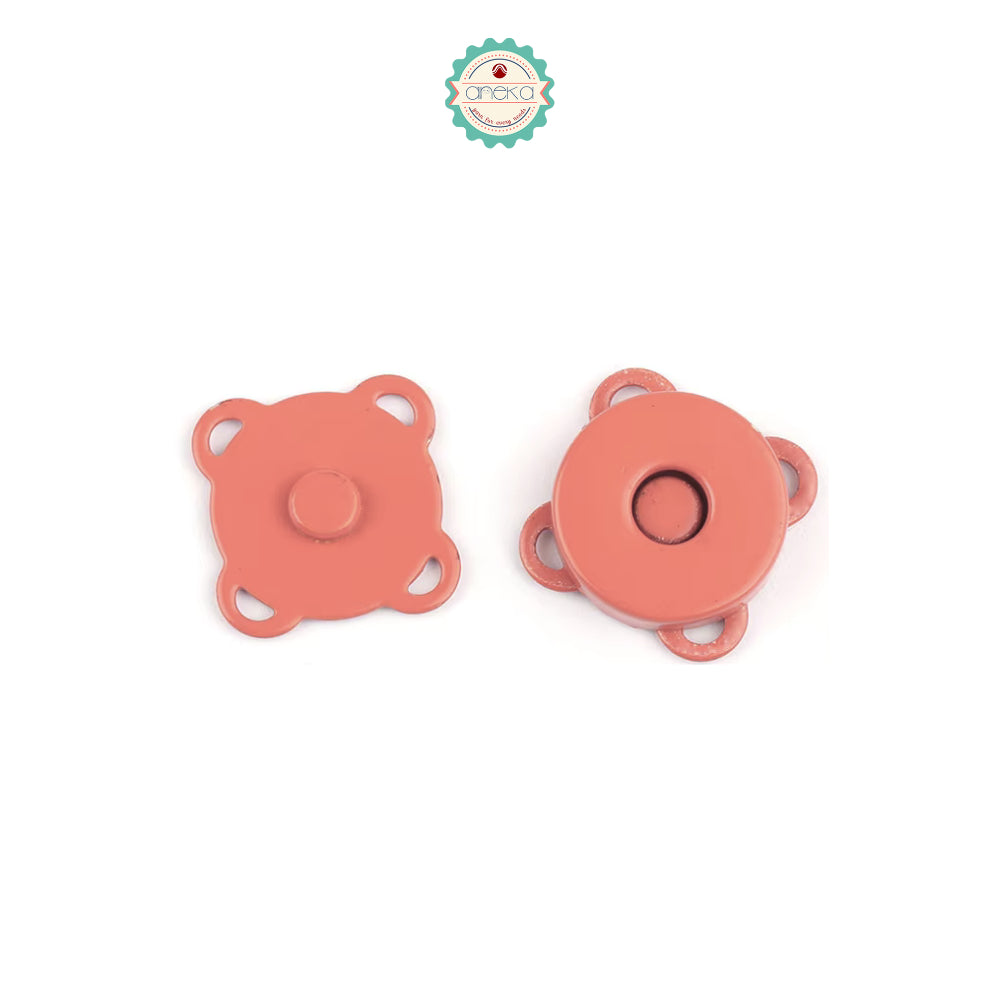 ANEKA - [2PCS] Kancing Magnet Tas Jahit Premium / Button Sew On Magnetic